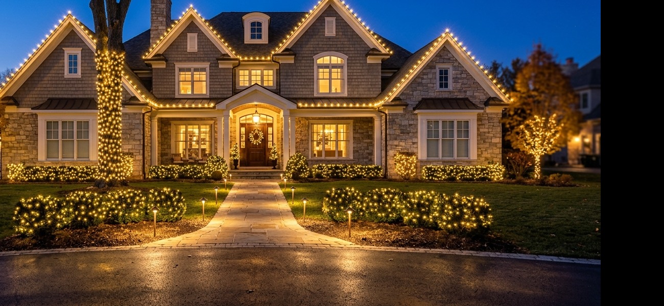 Precision roofline and peak holiday lighting